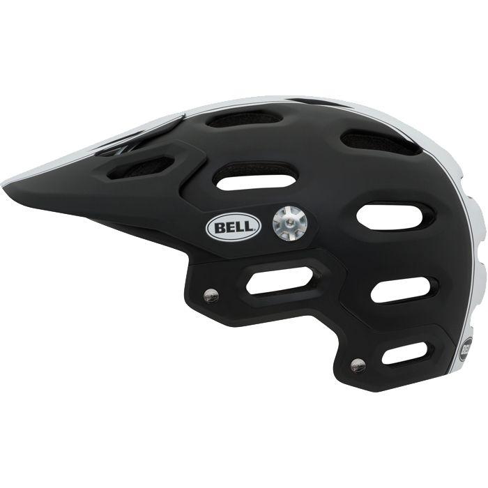 Bell Super MTB Helmet - Black-White Star Black - White Star Small