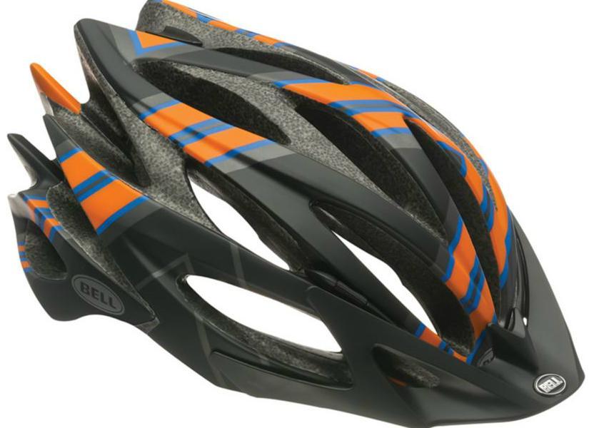 Bell Sweep Race Road Helmet - Matt Black-Orange-Blue Talon Matt Black - Orange - Blue Talon Large