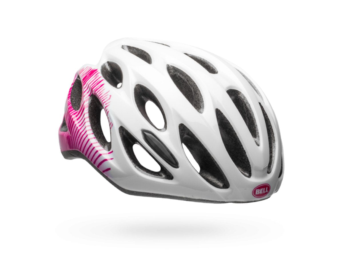 Bell Tempo Joy Ride Road Helmet - Womens - Gloss White-Cherry Gloss White - Cherry One Size