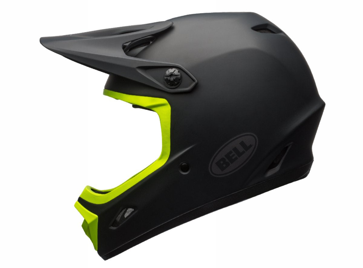 bell transfer-9 mountain bike helmet gloss black Bell Transfer 9 Full Face Helmet
