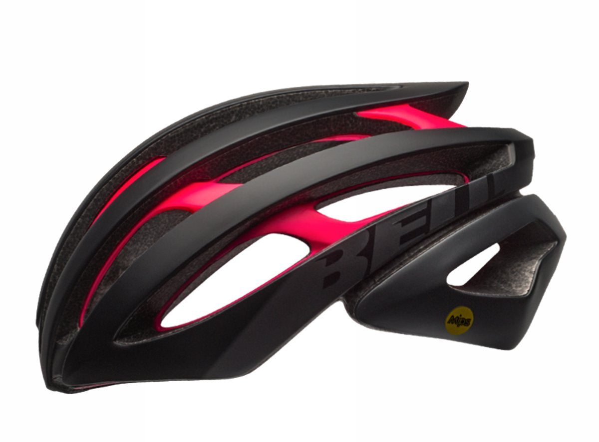 Bell Zephyr MIPS Road Helmet - Matt Black-Neon Pink Matt Black - Neon Pink Small