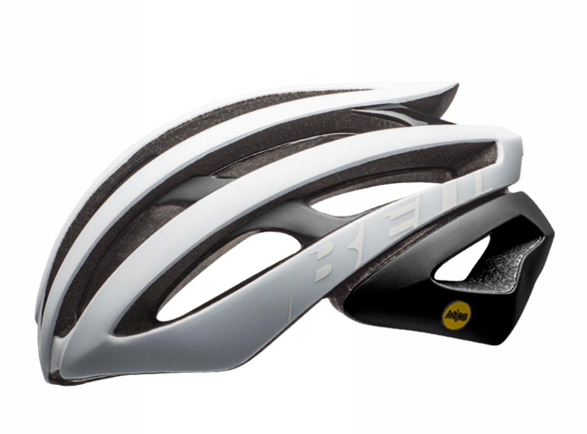 Bell Zephyr MIPS Road Helmet - Matt White-Black Matt White - Black Small