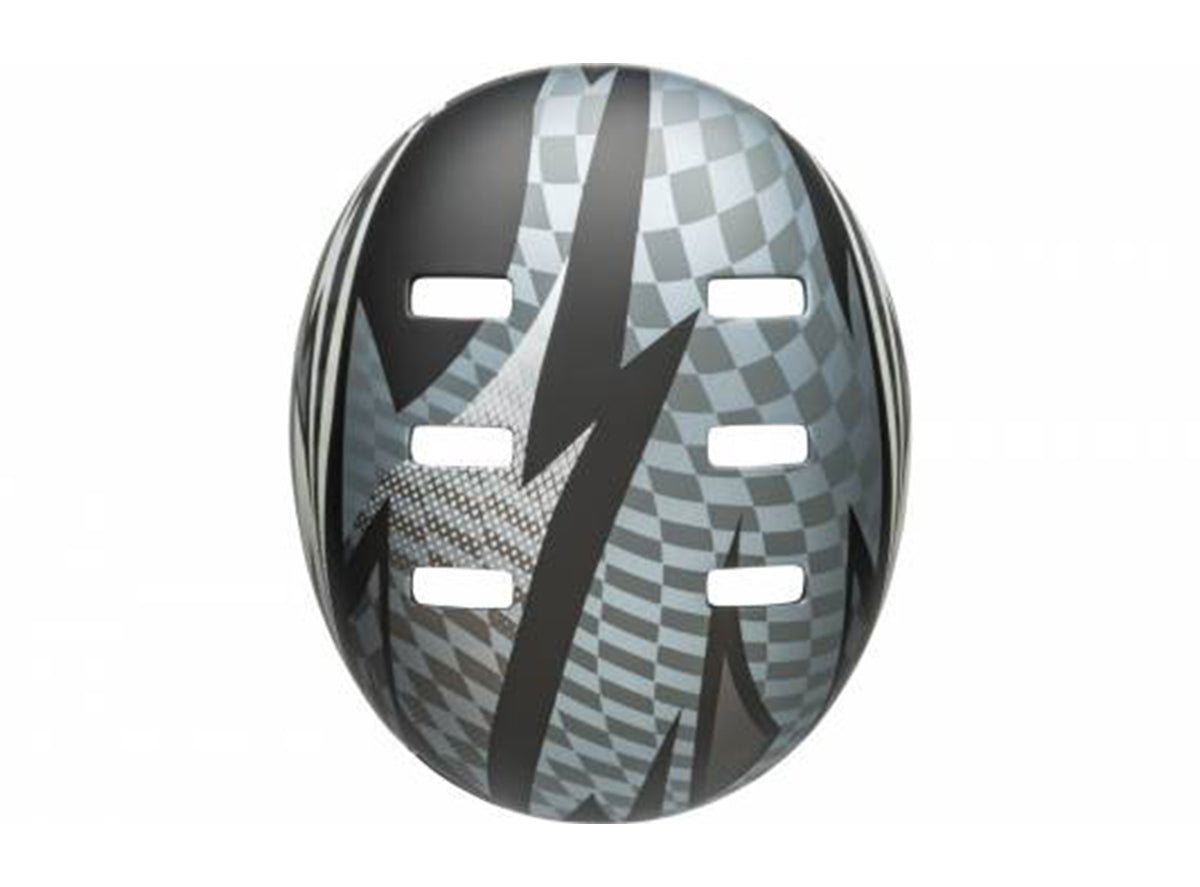 Bell Local BMX Helmet - Psycho Matt Black-Gray