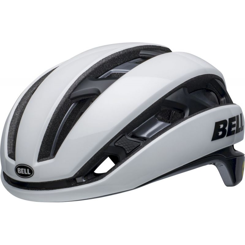 bell avenue mips adult road bike helmet Bell XR Spherical Helmet Matte/Gloss White/Black, S