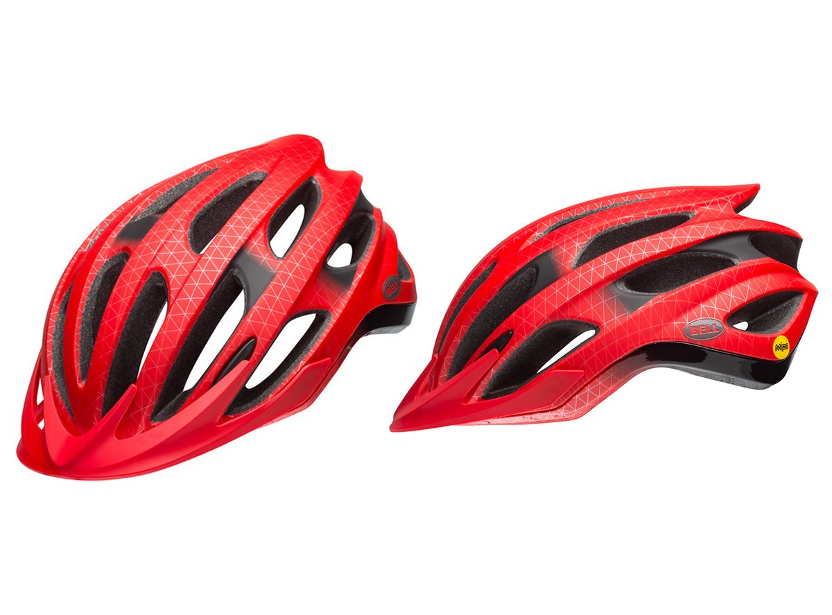 Bell Drifter MIPS MTB Helmet - Matt Red-Gunmetal-Black - 2018 Matt Red - Gunmetal - Black Medium