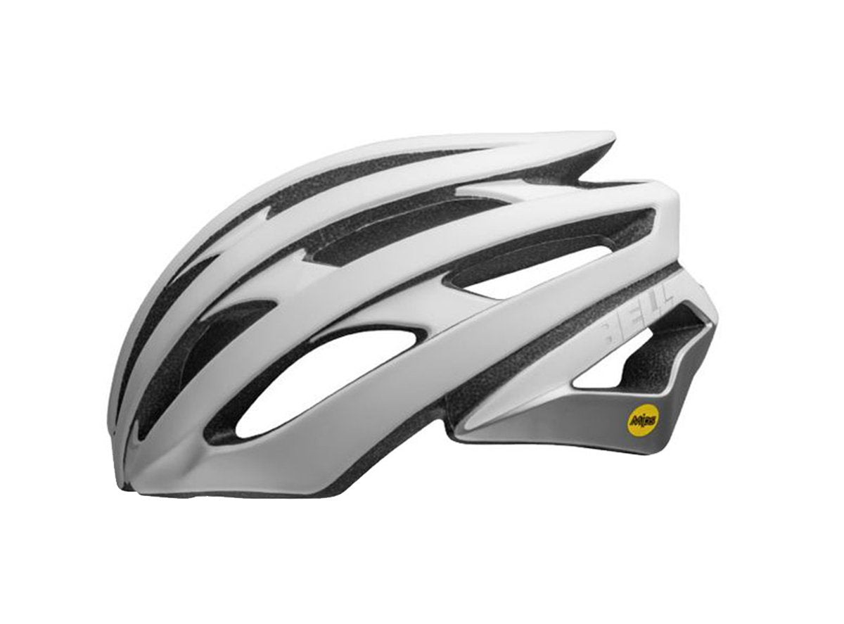 Bell Stratus MIPS Road Helmet - Matt Gloss White-Silver