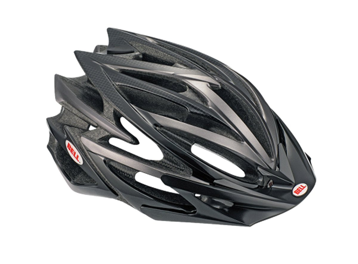 Bell Volt Road Helmet - No Visor - Black-Carbon Black - Carbon Small