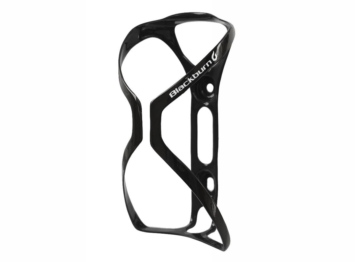 Blackburn Cinch Carbon Fiber Water Bottle Cage - Gloss Black Gloss Black