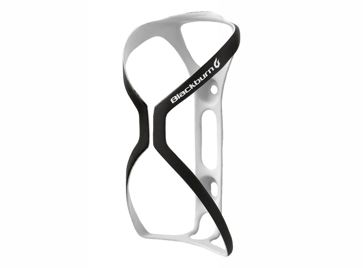 Blackburn Cinch Carbon Fiber Water Bottle Cage - Matt White Matt White