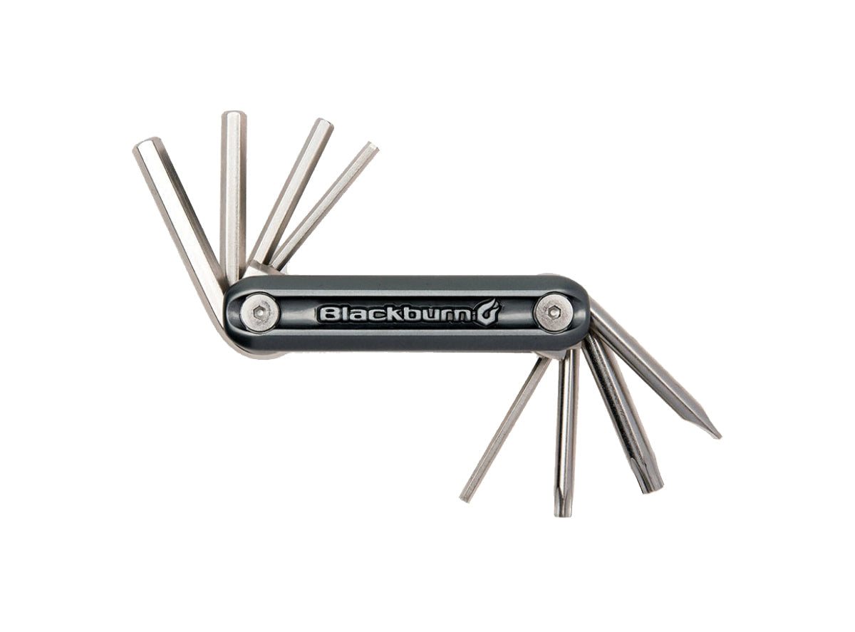 Blackburn Grid 8 Mini Tool - Pewter Pewter