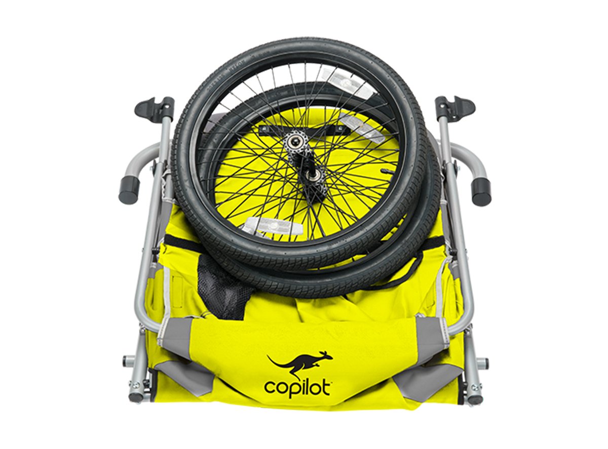 Blackburn CoPilot Model T Trailer - Yellow-Gray