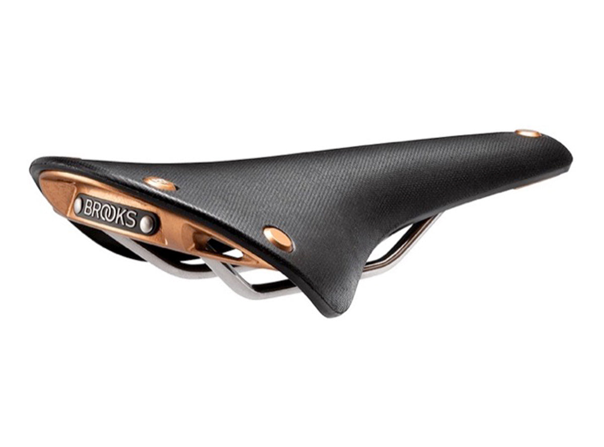 Brooks Cambium Saddle C17 - Special Black - Copper Rivets