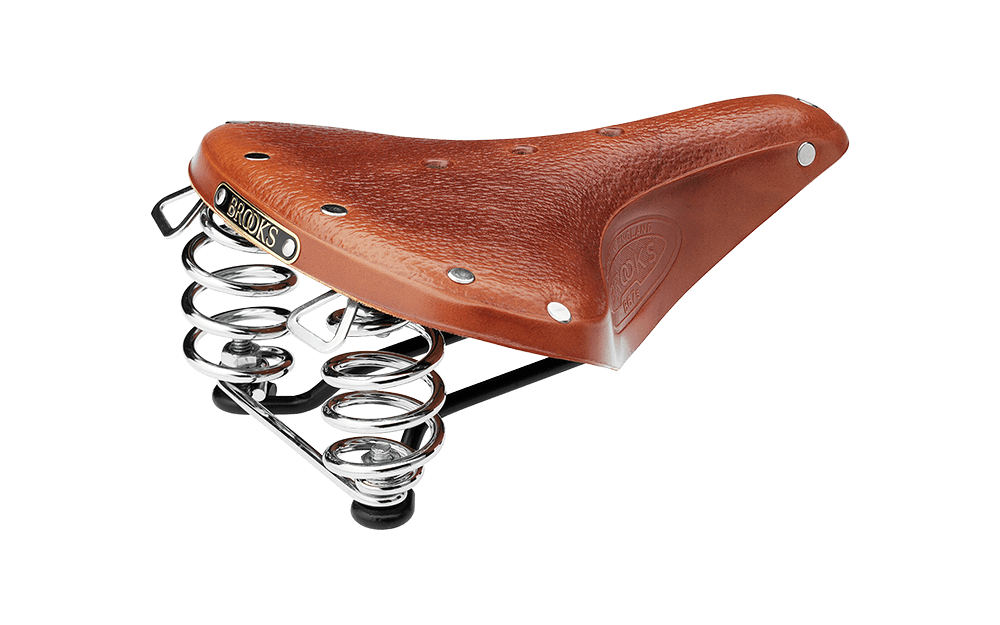 Brooks England B67 Short Saddle - Honey Honey