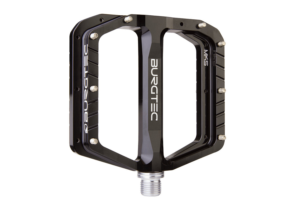 Burgtec Penthouse MK5 Flat Pedals - Black