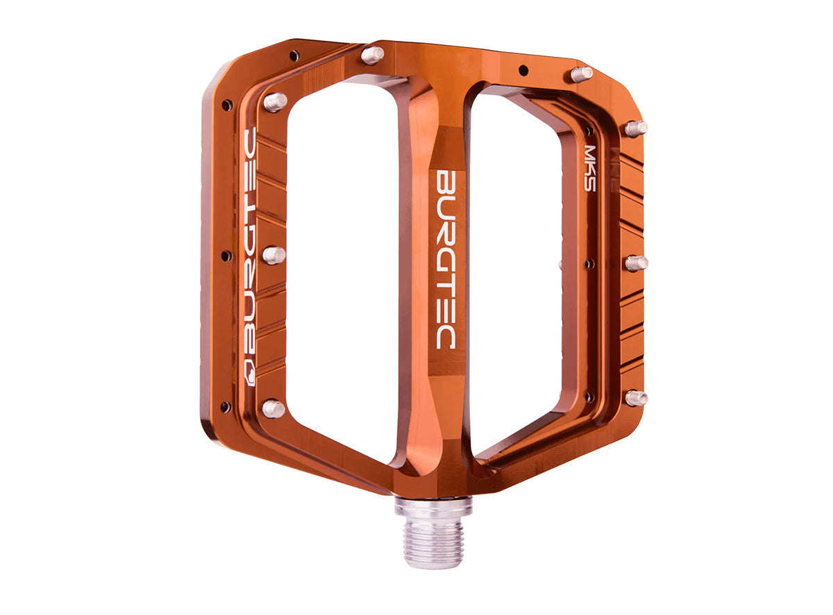 burgtec flat pedals Burgtec Penthouse MK5 CrMo Pedals Kash Bronze