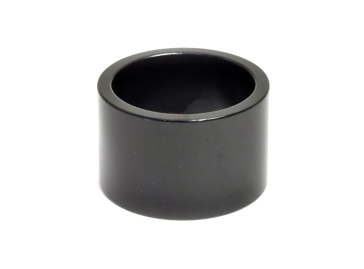 CBO Steel Headset Spacer - 1" x 20mm - Black Black 1"