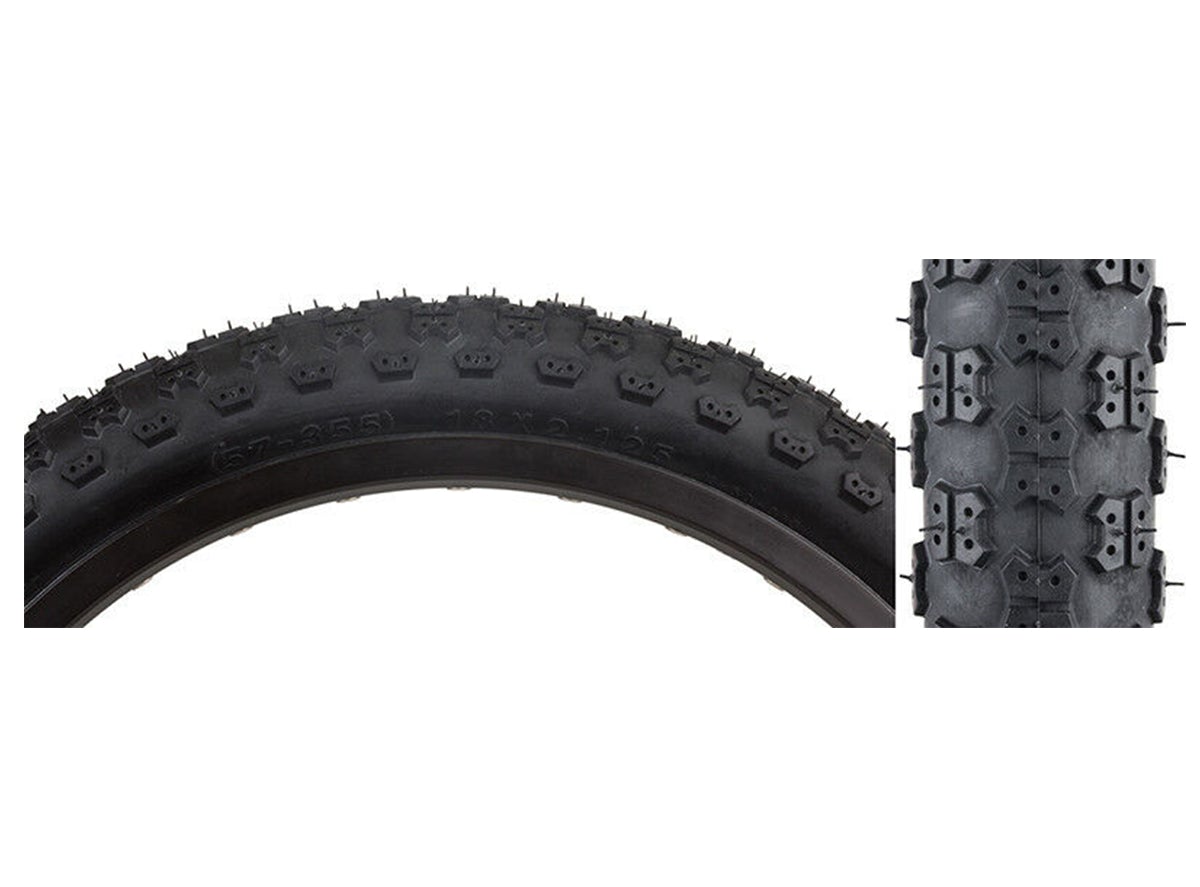 CBO Generic 18" Comp 3 Tire - Black Black 18" - 1.75"