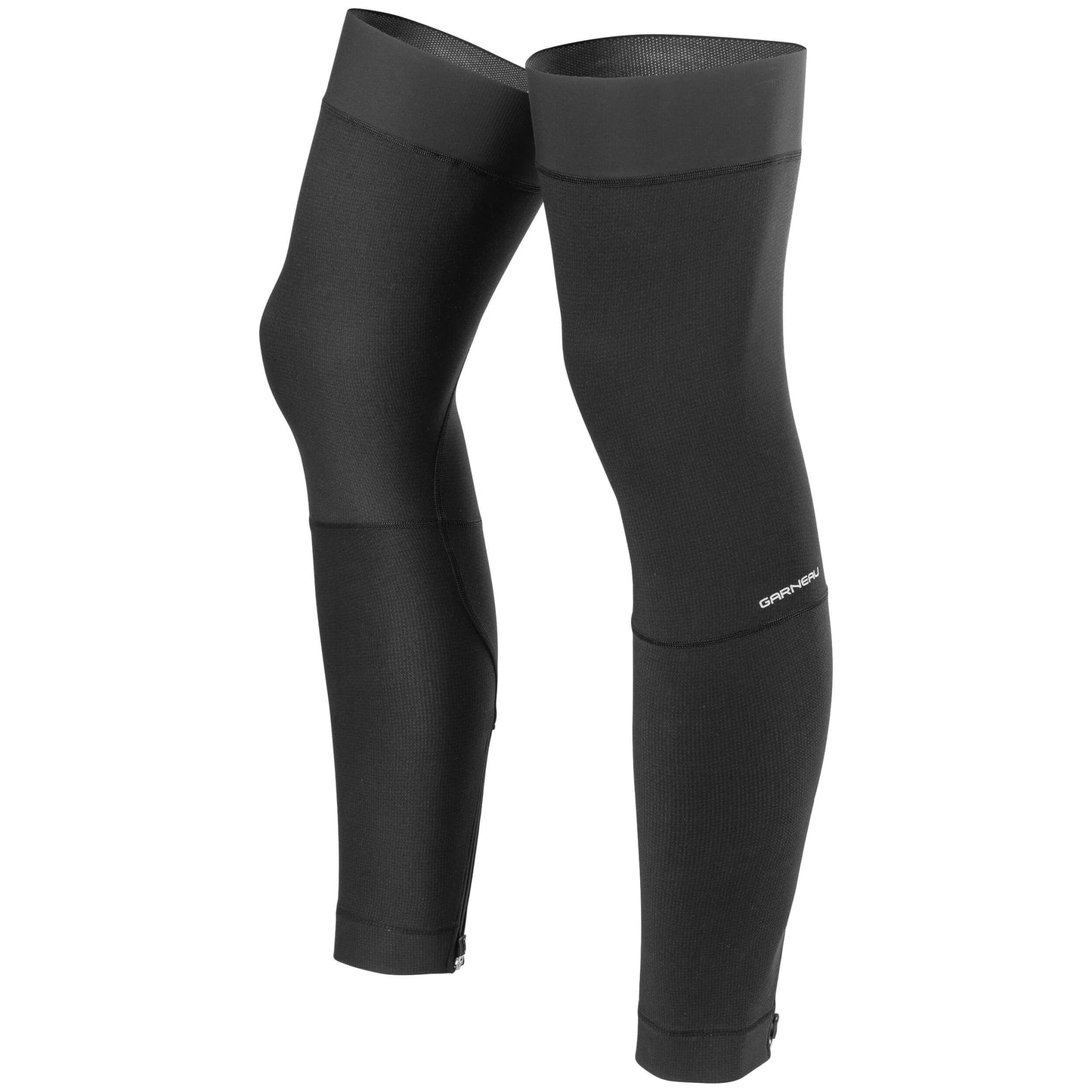 Louis Garneau Wind Pro 2 Zip Leg Warmer - Black Black Small