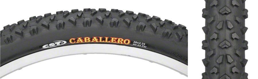 CST Tires Caballero Comp 26" Wire XC Tire - Black Black 2.25"
