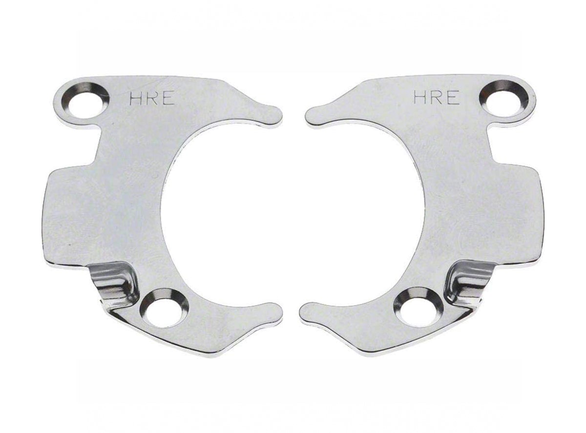 Campagnolo Pro-Fit Plus HRE Hi Resistance Pedal Plate - Silver Silver Pair