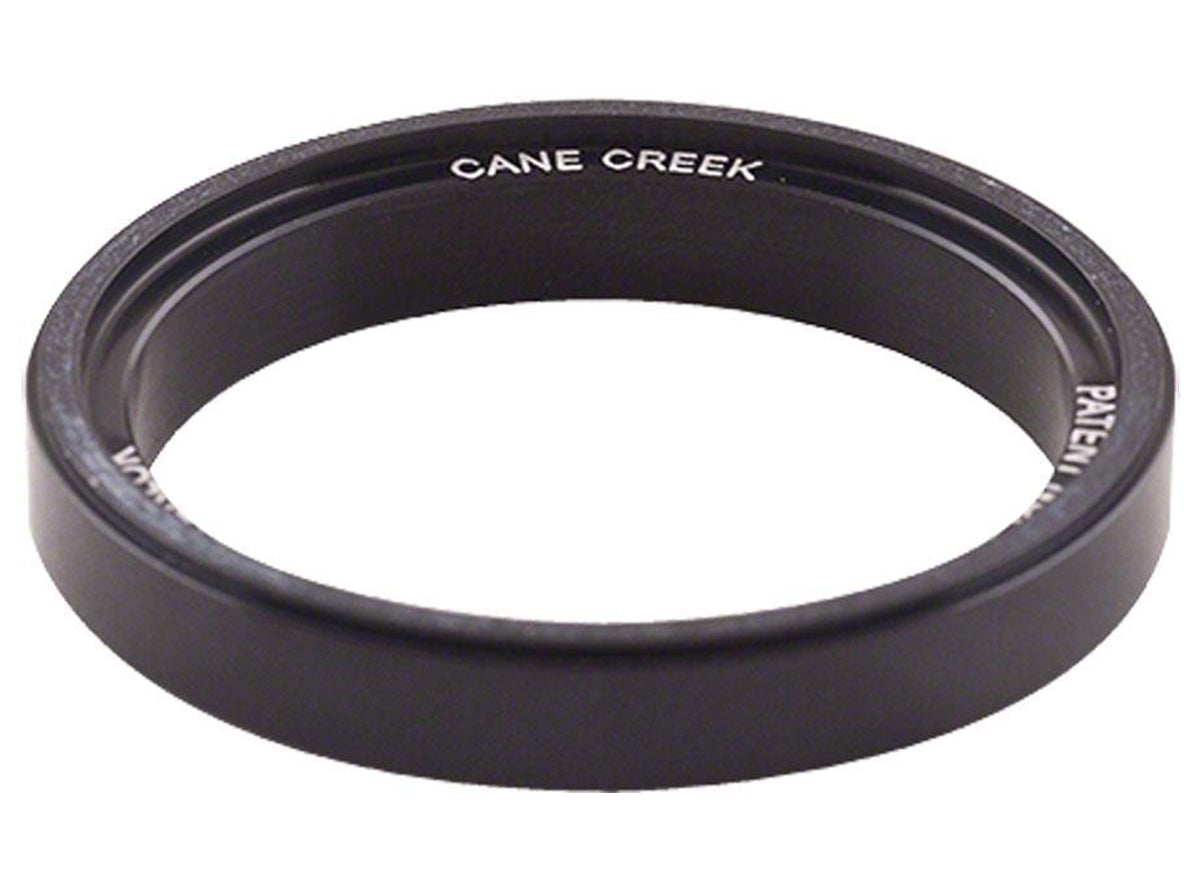 Cane Creek 110 Series Alloy Interlok Headset Spacer - 1.1/8" x 5mm - Black Black 1.1/8"
