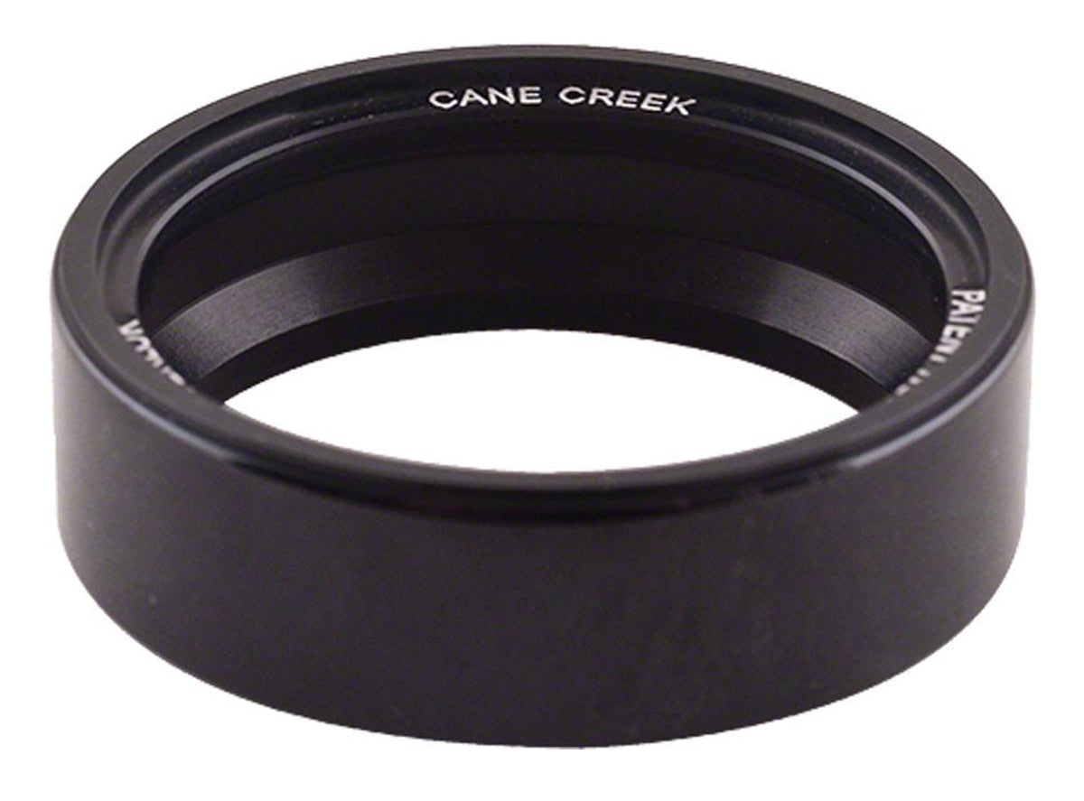 Cane Creek 110 Series Interlok Alloy Headset Spacer - 1.1/8" x 10mm - Black Black 1.1/8"