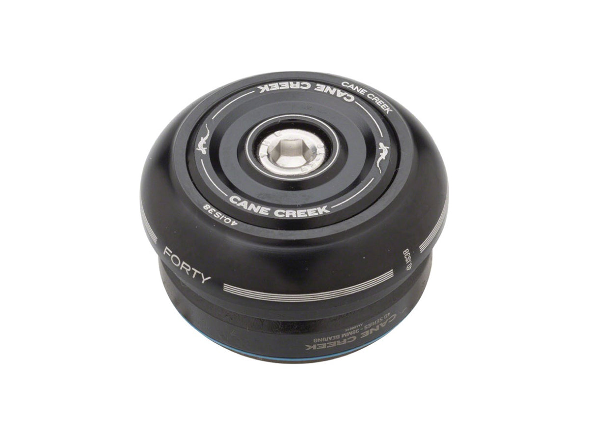 Cane Creek 40 Series ISCC Headset - Black Black 1" - Short Cover