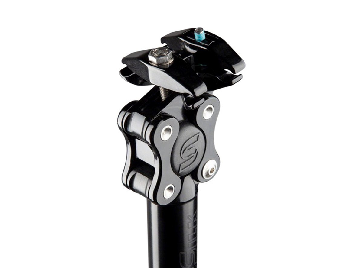 Cane Creek EESILK 2.0 Aluminum Suspension Seatpost - 31.6 - Black Black 31.6mm - 375mm