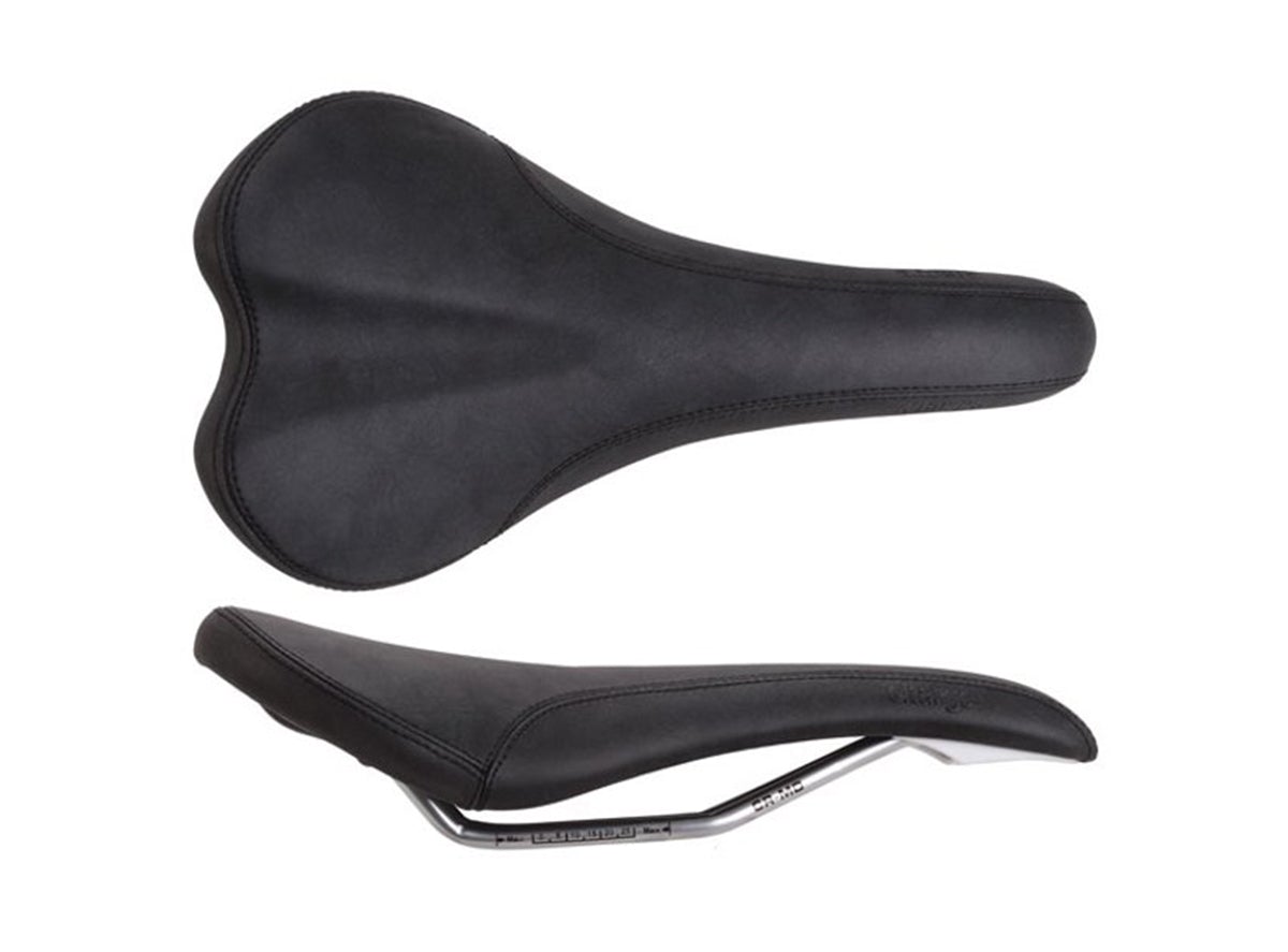 Charge Bikes Spoon CrMo MTB Saddle Black-3M Reflective – Cambria