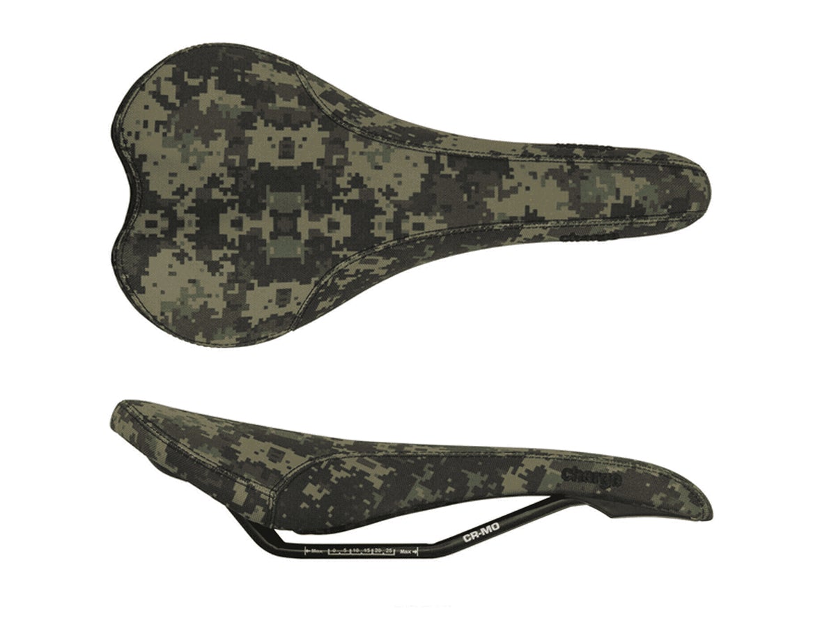 Charge Bikes Spoon CrMo MTB Saddle Digi Camo – Cambria Bike
