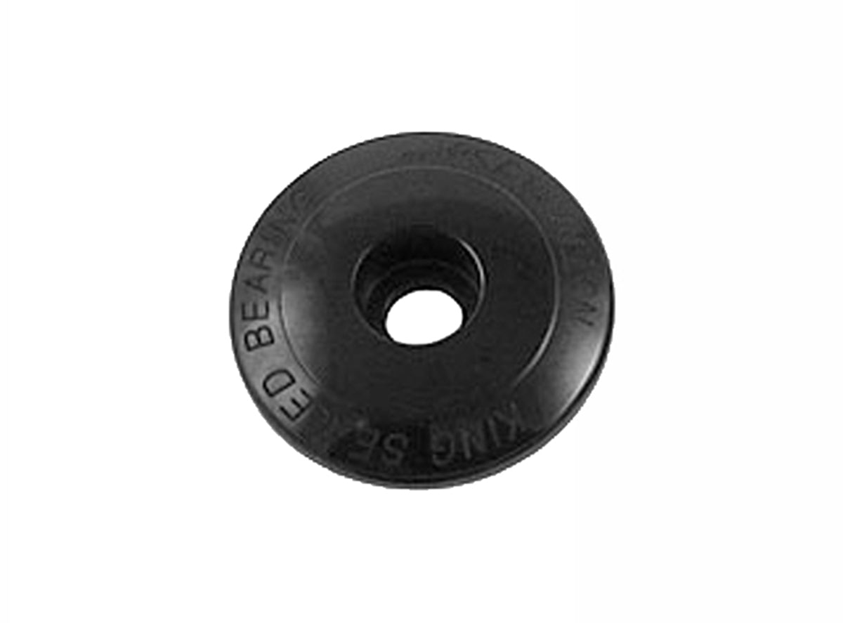 Chris King No Threadset 1.1/8" Stem Cap - Sotto Voce - Black
