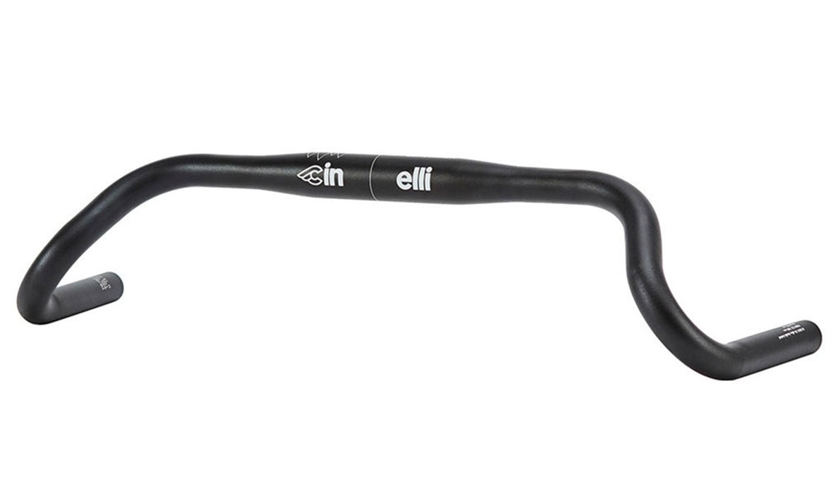 Cinelli Largo Gravel Alloy Bar Black 56cm - 31.8 100mm Drop - 70mm Reach