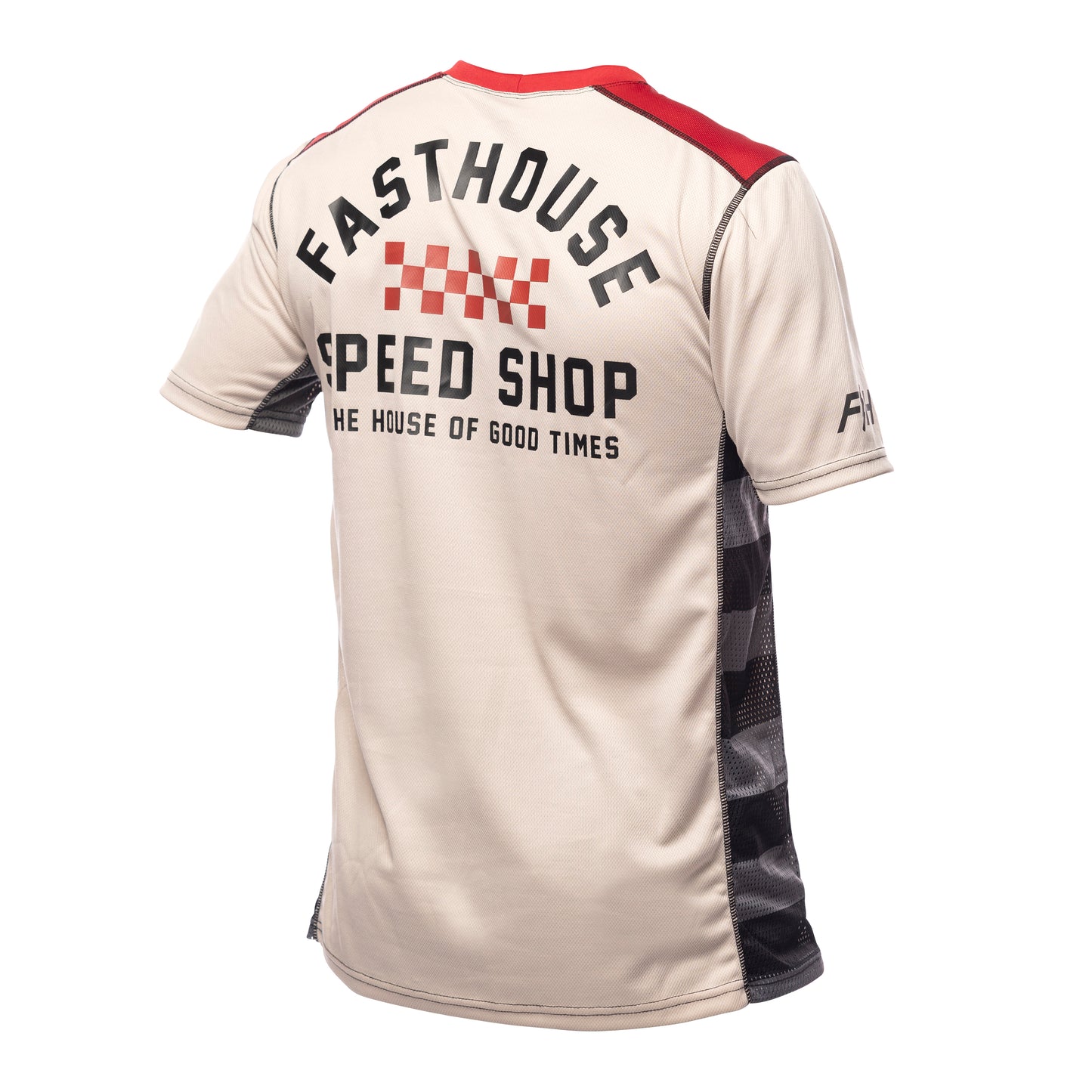 Fasthouse Classic Outland Short Sleeve MTB Jersey - Cream