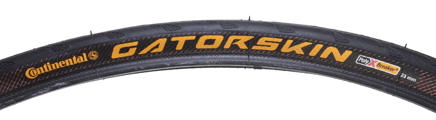 Continental Gatorskin Wire Road Tire - Black Black 23c