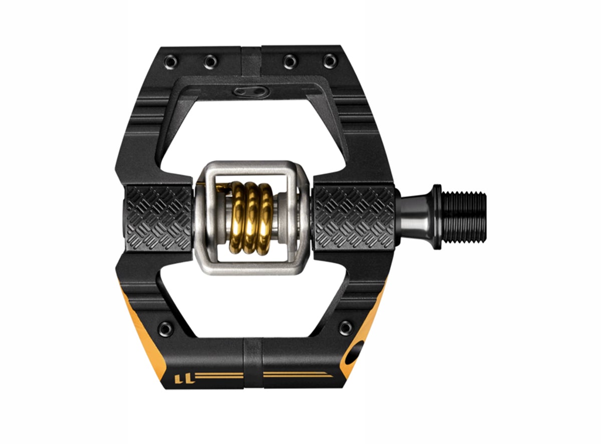 Crank Brothers Mallet E 11 Enduro Pedals - Black-Gold Black - Gold