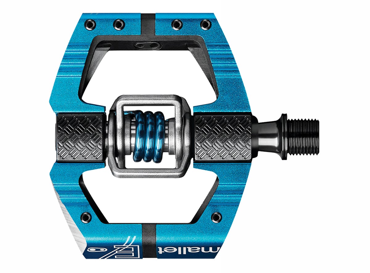 Crank Brothers Mallet E Enduro Pedals - Blue Blue
