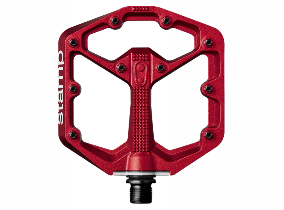 Crank Brothers Stamp 7 Large Platform Pedals - Red Red