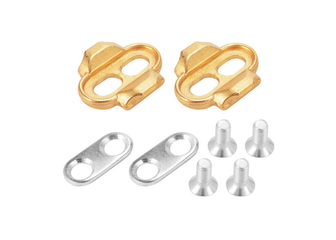 Crank Brothers Easy Release Cleats Kit Deg Float Brass