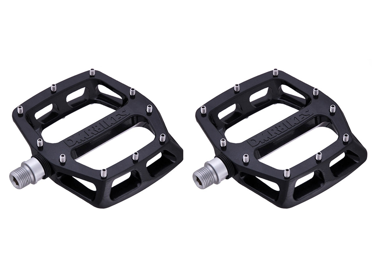 DMR V12 Magnesium Pedals - Black Black 9/16"