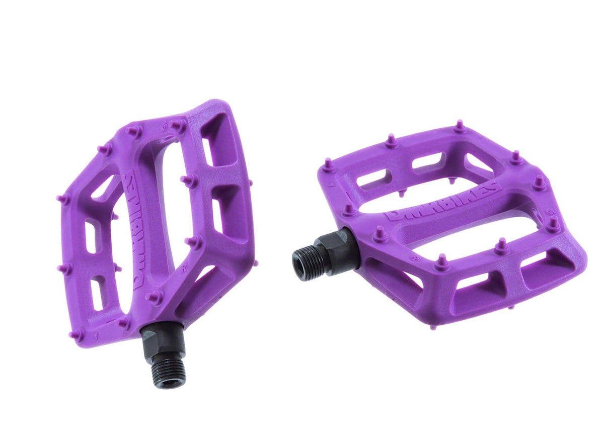 DMR V6 Nylon Pedals - Purple Purple 9/16"