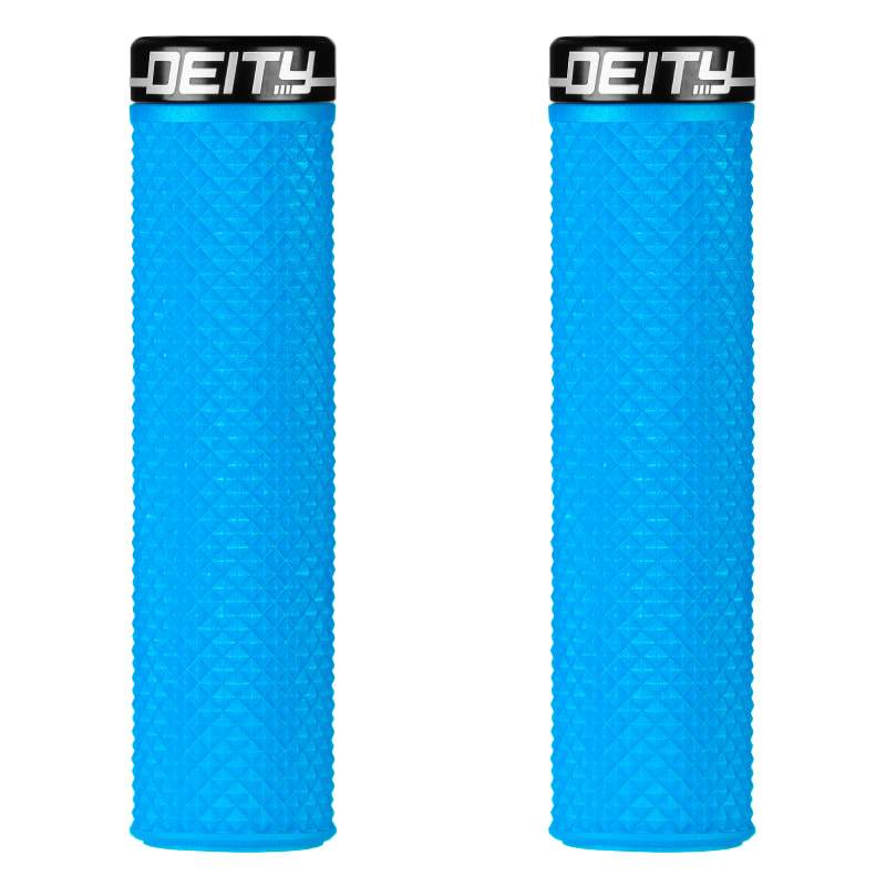 Deity Components Supracush Grips - Blue Blue