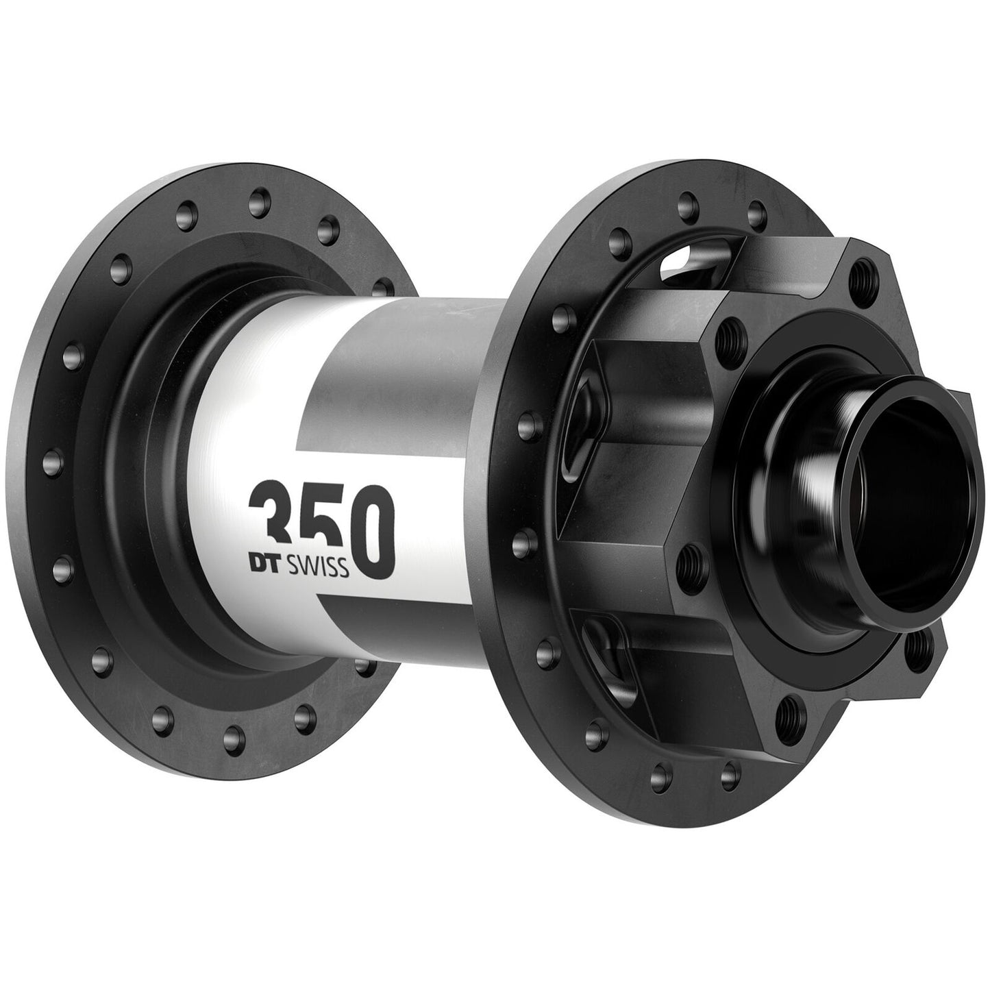 DT Swiss 350 DH MTB Hub - Front - Black - 2022 Black 20x110mm Boost