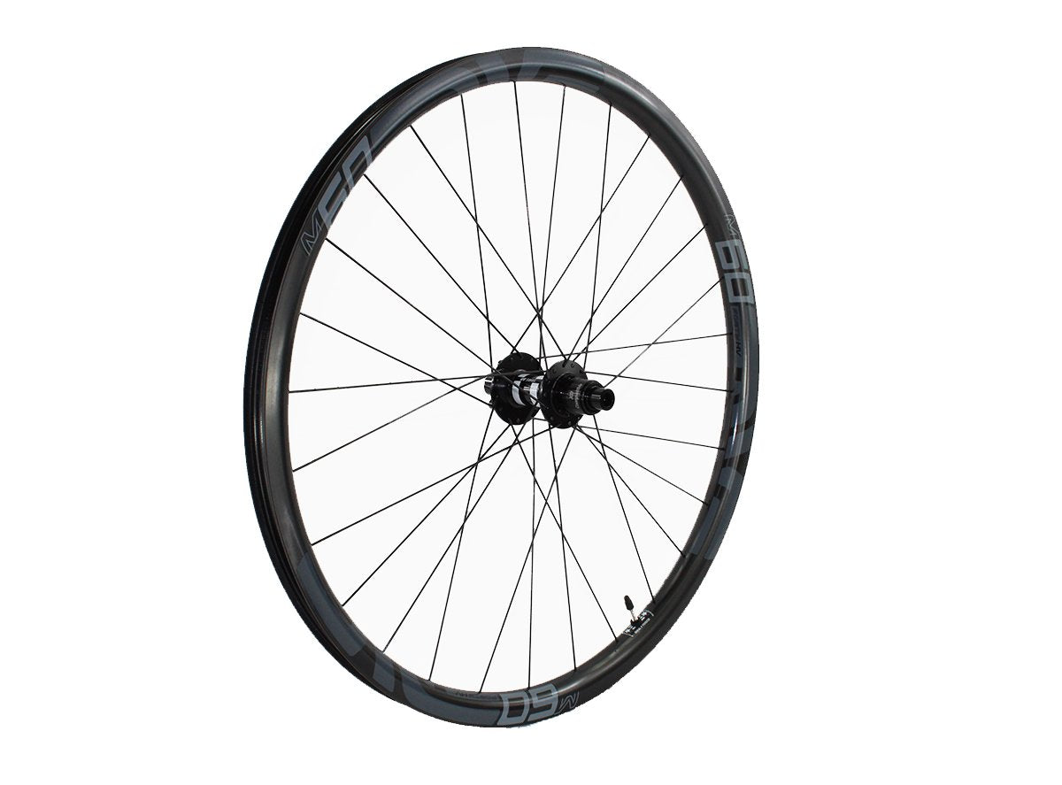 DT Swiss 350 on ENVE HV60 29" MTB Wheel - Rear Black 12x148mm - 28h - SRAM XD DT DB Black Spokes - Gray Decals
