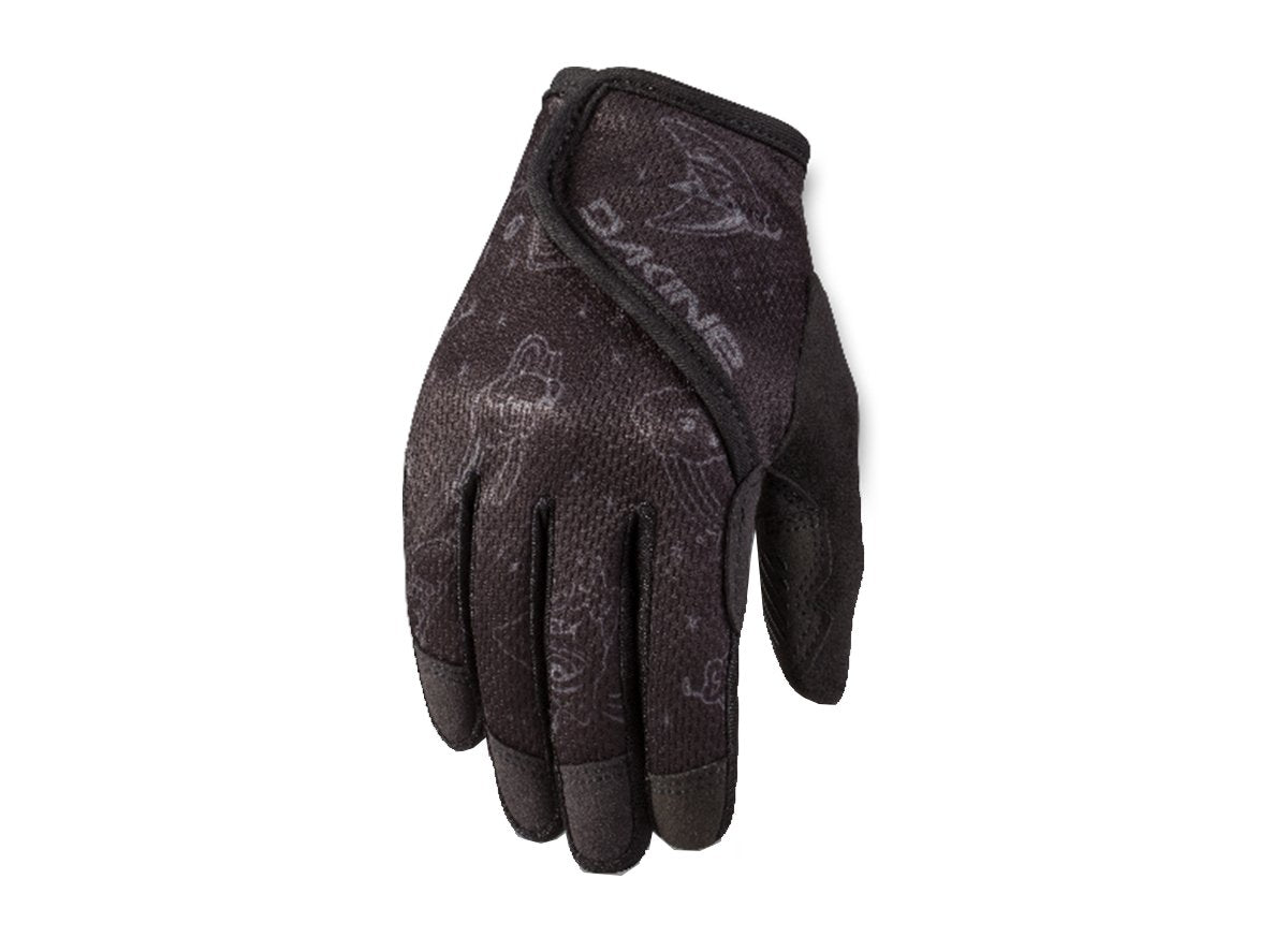Dakine Prodigy Kids MTB Glove - Black-White Comic - 2022 Black - White Comic Small