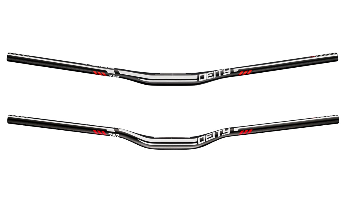 Deity Components Skyline 787 MTB Riser Handlebar - White