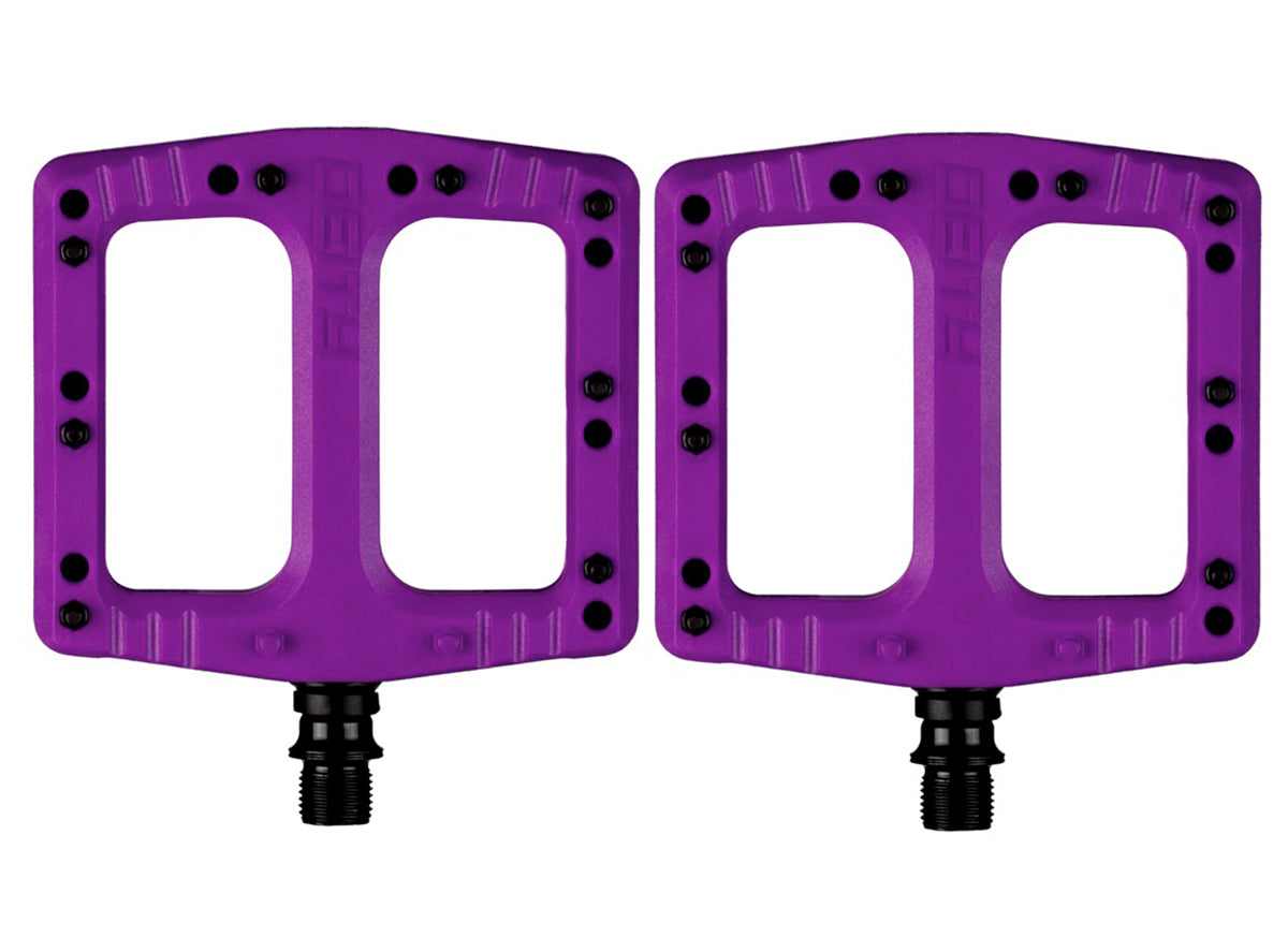 Deity Components Deftrap Platform Pedals - Purple Purple