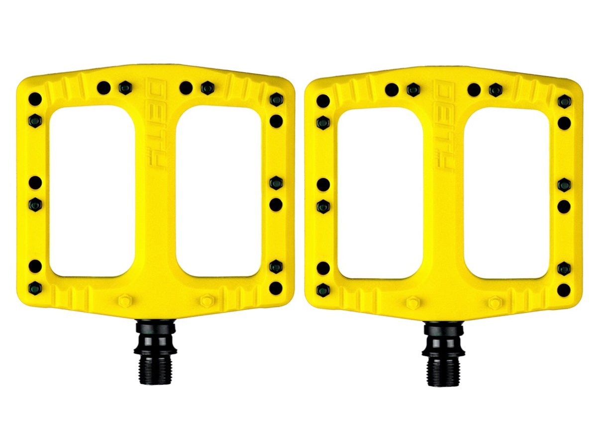 Deity Components Deftrap Platform Pedals - Yellow Yellow