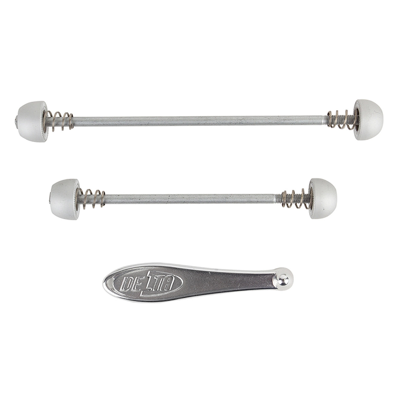 Delta HubLox Anti-Theft Locking Skewers Silver Pair