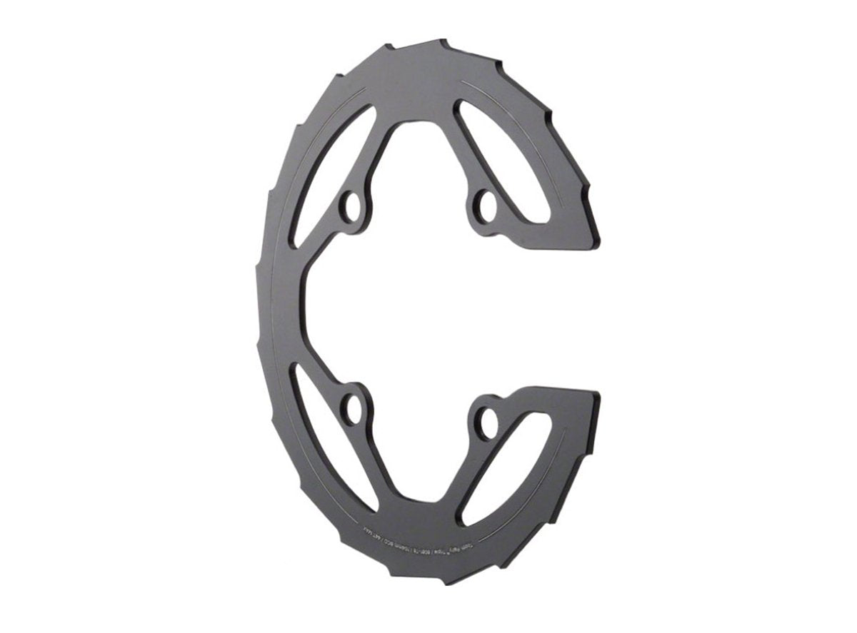 Dimension Bash Guard - Triple - Black Black 4 Bolt - 104BCD 44t