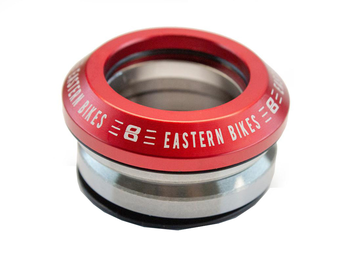 Eastern 45/45 Campagnolo Style BMX Headset - 1.1/8" - Matt Red Ano Matt Red Ano